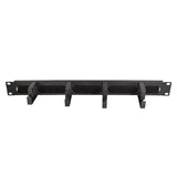Panel De Gemión De Cables Logilink De 19", 4 Soportes De Acero Y Tira De Cepillos