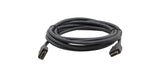 Kramer Cable Hdmi Flexible Alta Velocidad Con Ethernet 0.9m Kramer Electronics Hdmi 3ft, 0,9 M, Hdmi Type A (Standard), Hdmi Type A (Standard), Negro
