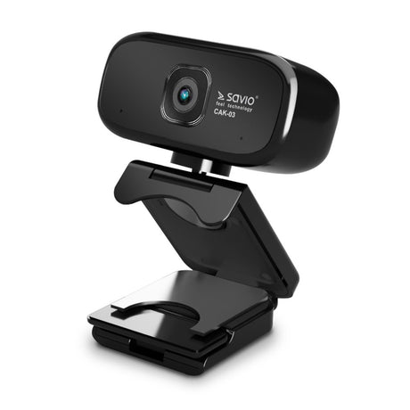 EAN 5901986046516 - Savio CAK-03 - Webcam - farve - 1280 x 720 - audio - USB - AVI cámara web 2000000 MP 0 x 0 Pixeles USB 2. imagen 1