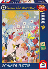 Schmidt Spiele Rosina Wachtmeister: Gatito Rayado, Rompecabezas De 1000 Piezas 58658
