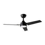 Ventilador Lampara Jata De Techo Metalico Negro