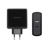 EAN 8436574706253 - AISENS ASCH-2PD45A-BK cargador de dispositivo móvil GPS, Mando para videojuegos, MP3, MP4, Teléfono móvil imagen 1