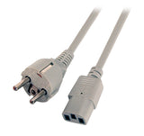 Efb Netzleitung Schutzkontakt 180 - C13 180 Grau, 5,0 M, 3 X 1,00 Mm