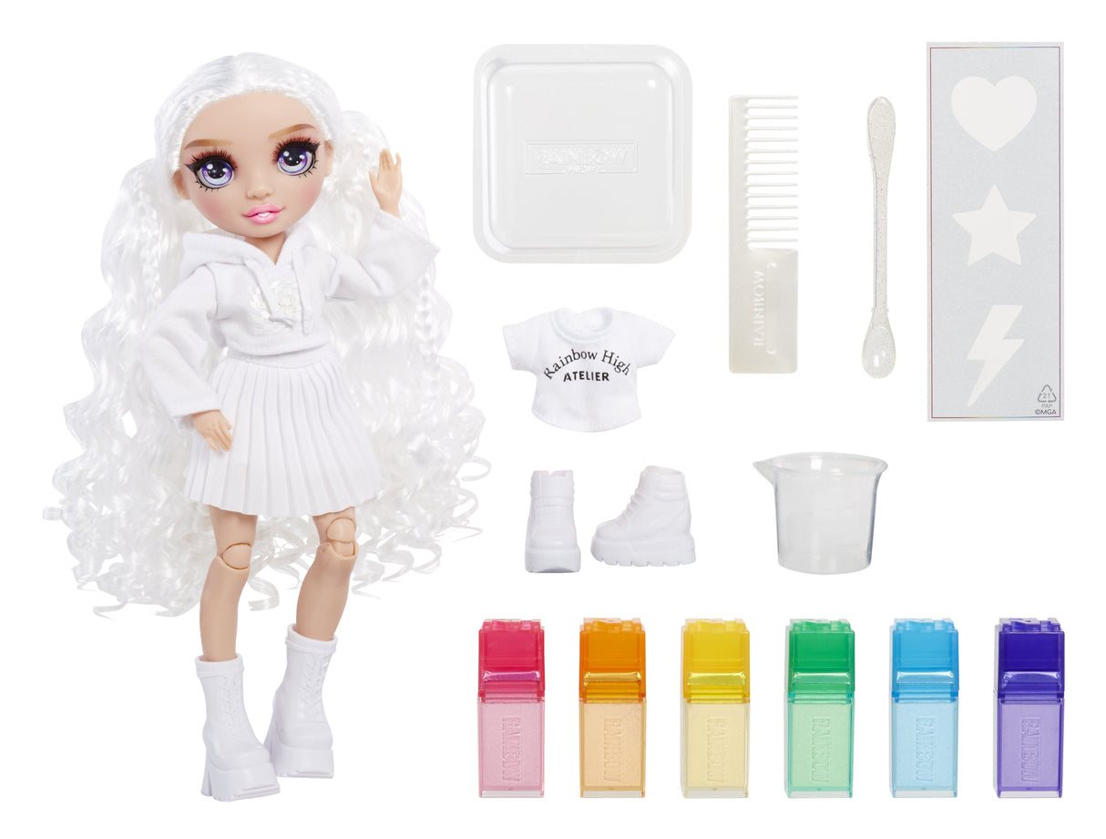 Muñeca Purple Eyes Rainbow High 26cm