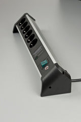 Regleta Brennenstuhl Alu-Office-Line Steckdosenleiste 6-Fach Mit Berspannungsschutz