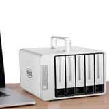 EAN 6939236139144 - TerraMaster D5 Thunderbolt 3 unidad de disco multiple 0 TB Escritorio Gris imagen 6