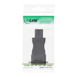 Adaptador De Alimentación Inline Iec 60320 C14 / C7 3 Pines A 2 Pines