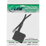 Adaptador Inline Tae Rj11 6p4c Macho A Tae-F Hembra 0,2m