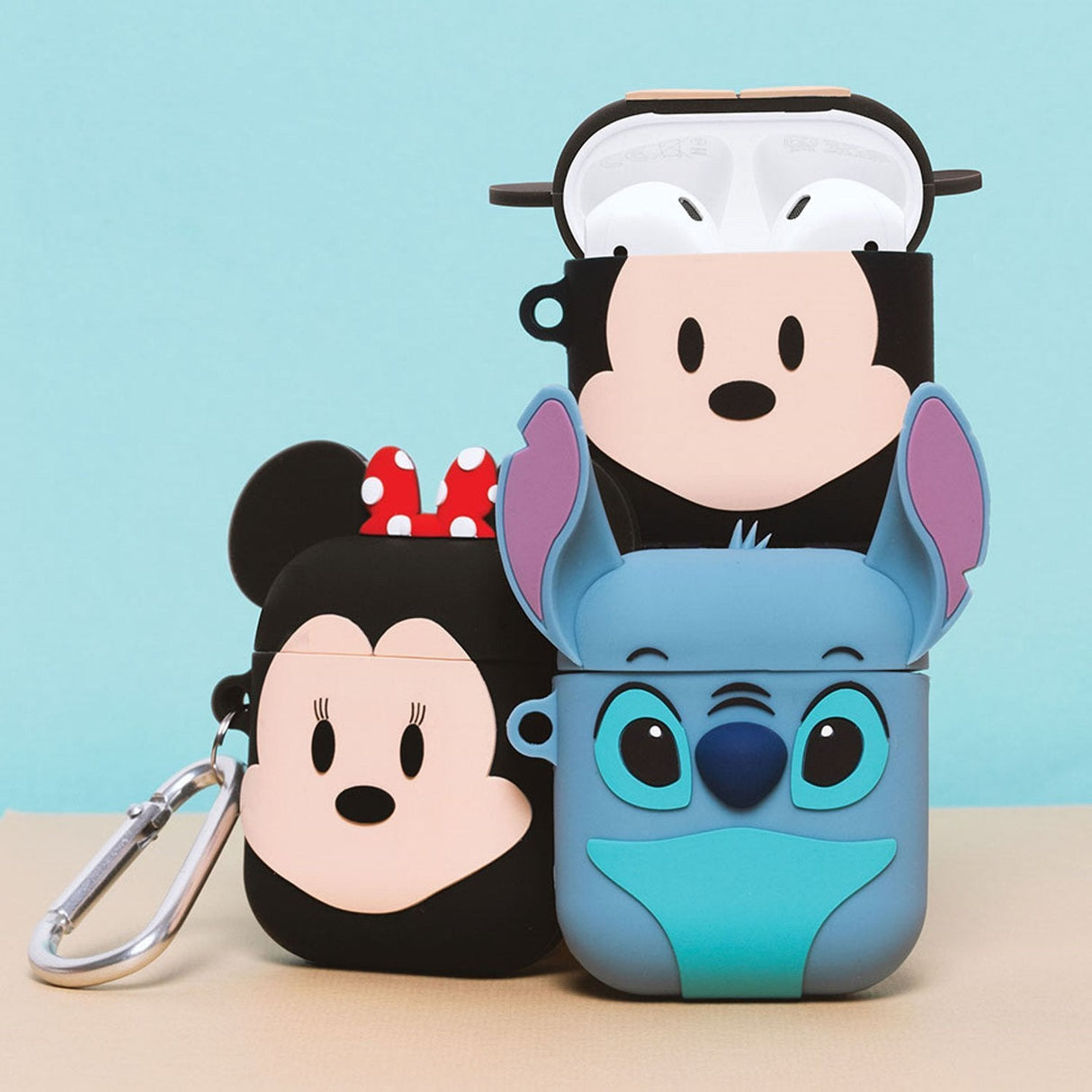Thumbsup! Carcasa Powersquad Airpods "Minnie Mouse"