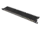 Good Connections Patchpanel 19"Cat. 6 24-P. 0,5 He Negro.