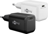 Cargador Rápido Goobay Usb-C Pd Gan Nano 65 W (Negro) 79155