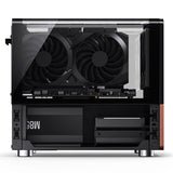 Jonsbo V12 Pc Carcasa, Mini-Tower, Micro-Atx - Negro