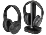 Auriculares Trevi Frs 1580 Tw Set 2 Ud Recharg. Wless Tv Headphones Blk