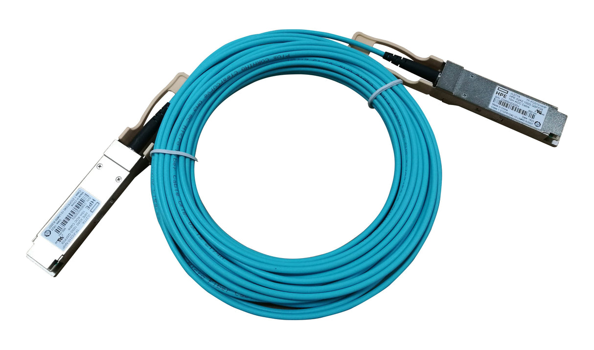 EAN 0190017480695 - HPE Networking X2A0 100G QSFP28 30m Active Optical Cable Cable de fibra óptica e InfiniBand Verde imagen 1