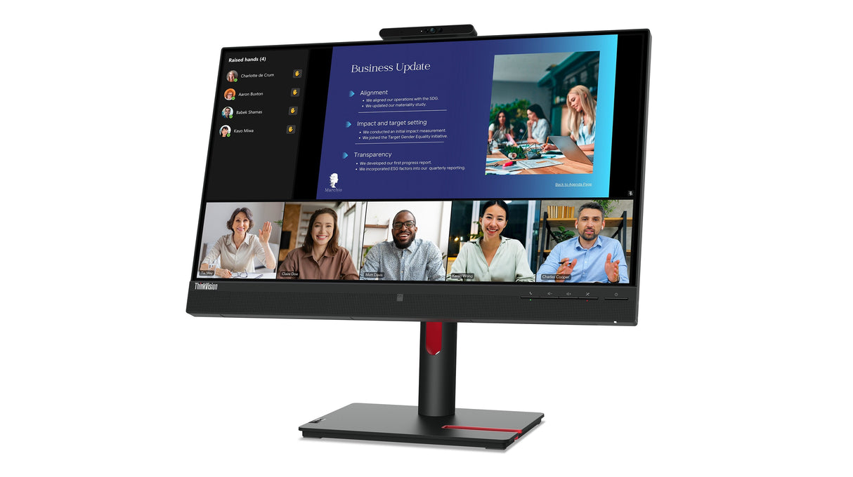EAN 0196801782235 - Lenovo ThinkVision T24v-30 LED display 60,5 cm (23.8") 1920 x 1080 Pixeles Full HD Negro imagen 11
