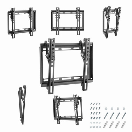 EAN 8716309128001 - Gembird WM-42T-04 soporte para TV 106,7 cm (42") Negro imagen 1