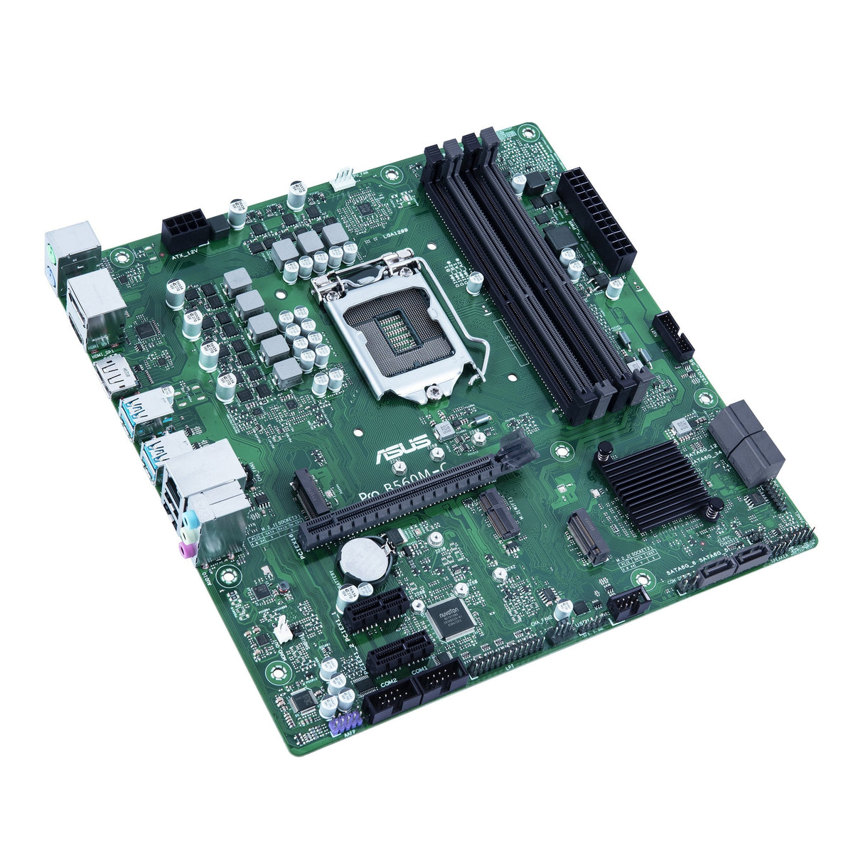 Placa Base Asus B560m-C/Csm Pro M-Atx/4xddr4/6xsata6/1xusb 3.2/2xusb 2.0 90mb1720-M0eayc