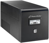 Power Walker Ups Line-Interactive 1000va 2x Schuko, 2x Iec, Rj11/Rj45, Usb, Lcd