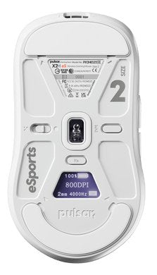 Pulsar X2h Es Medium Ratón Juego Ambidextro Rf Wireless + Usb Type-C Óptico 26000 Dpi