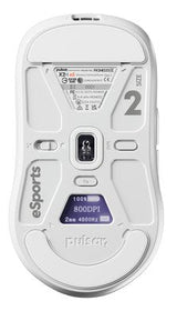 Pulsar X2h Es Medium Ratón Juego Ambidextro Rf Wireless + Usb Type-C Óptico 26000 Dpi