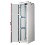 Roline 19-Zoll Netzwerkschrank Pro 47 He, 600x800 Bxt Glastr Grau