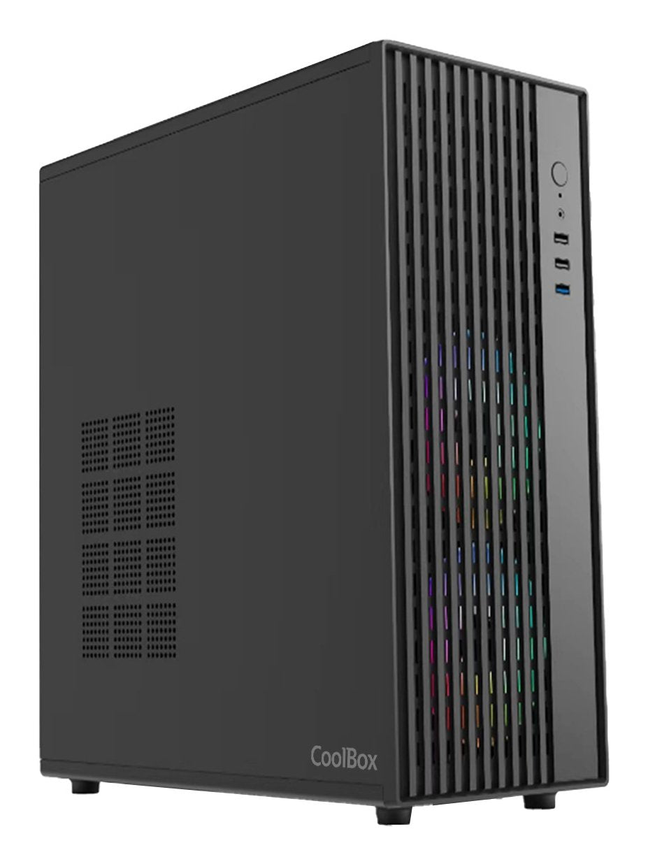 Caja Semitorre Atx A850 Negro Coolbox