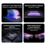 Tablet Xiaomi Redmi Pad 2 Con Teclado 4gb/128gb Graphite Gray