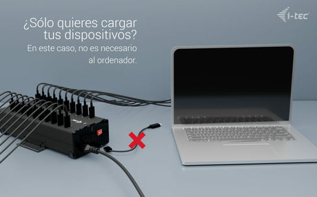 EAN 8595611706318 - i-tec CACHRGHUB20C cargador de dispositivo móvil Universal Negro Corriente alterna Carga rápida Interior imagen 5