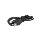 Cable Akyga Ak-Dc-02 (Usb M - 2.5 X 0.7 Mm M; 0,8 M; Black Color)