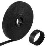 Ewent Hoop And Loop Tira Organizadors De Cables Nylon - Sujeccion De Velcro - 10m - 15mm - Negro