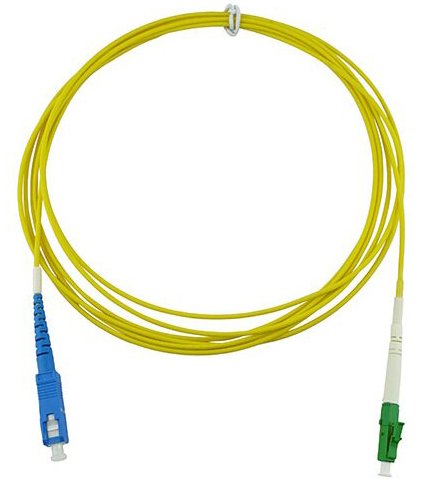 Blueoptics Lwl Patchkabel Lc/Apc > Sc/Upc Sm Os2 Amarillo 1m