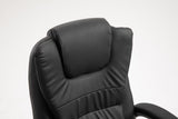 Silla  Activejet De Oficina Con Masaje, Calefactable Yk7304 Negro