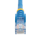 Cable 5m De Red Ethernet Cat5e Cabl Rj45 Sin Traba Snagless Azul
