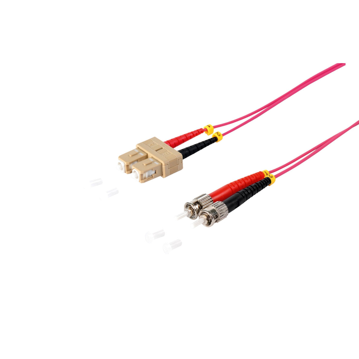 S-Impuls Duplex Cable De Red Sc St 50 125?, Om4 Violeta, 10m