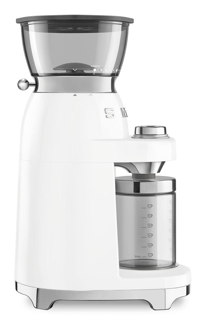 EAN 8017709355319 - Smeg CGF03WHEU molinillo de café 150 W Blanco imagen 3