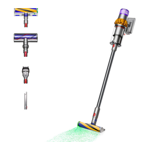 EAN 5025155081754 - Dyson V15 Detect Absolute Aspiradora escoba 2 en 1 Batería Secar Sin bolsa 0,76 L 660 W Níquel, Amarillo imagen 2