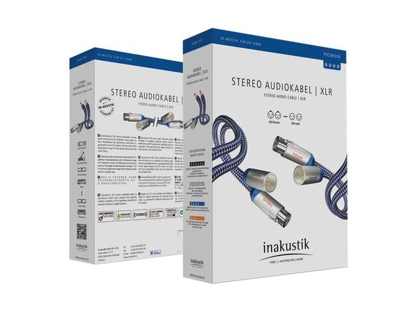EAN 4001985512188 - Inakustik 00405007 cable de audio 0,75 m XLR Azul, Plata imagen 2