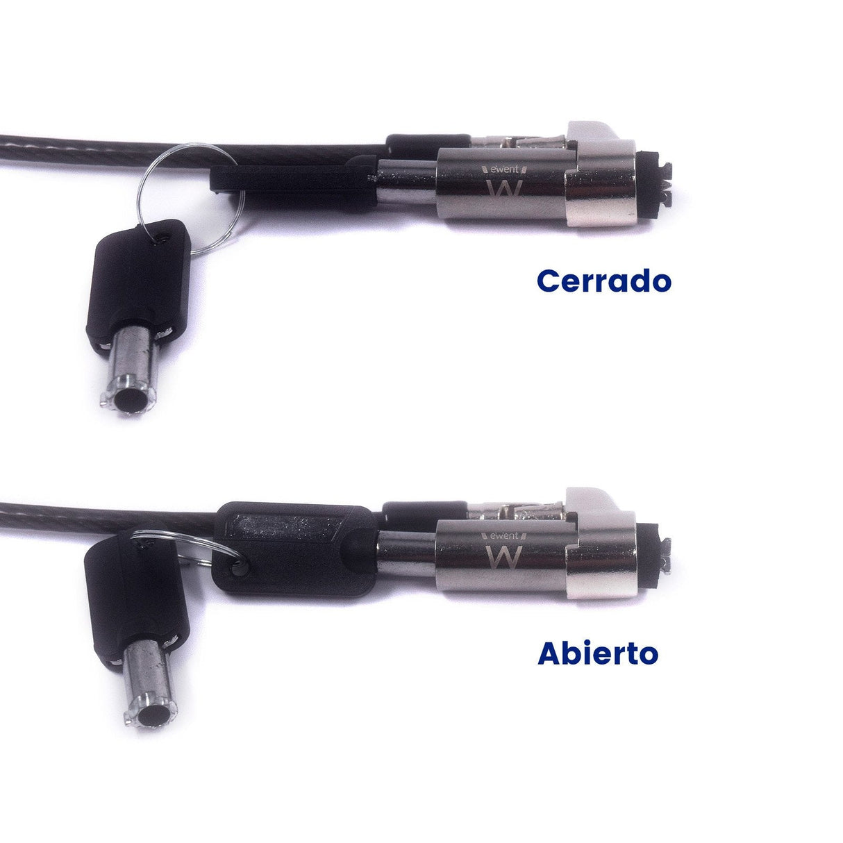 EAN 8052101433791 - Ewent EW1239 cable antirrobo Negro 1,8 m imagen 4