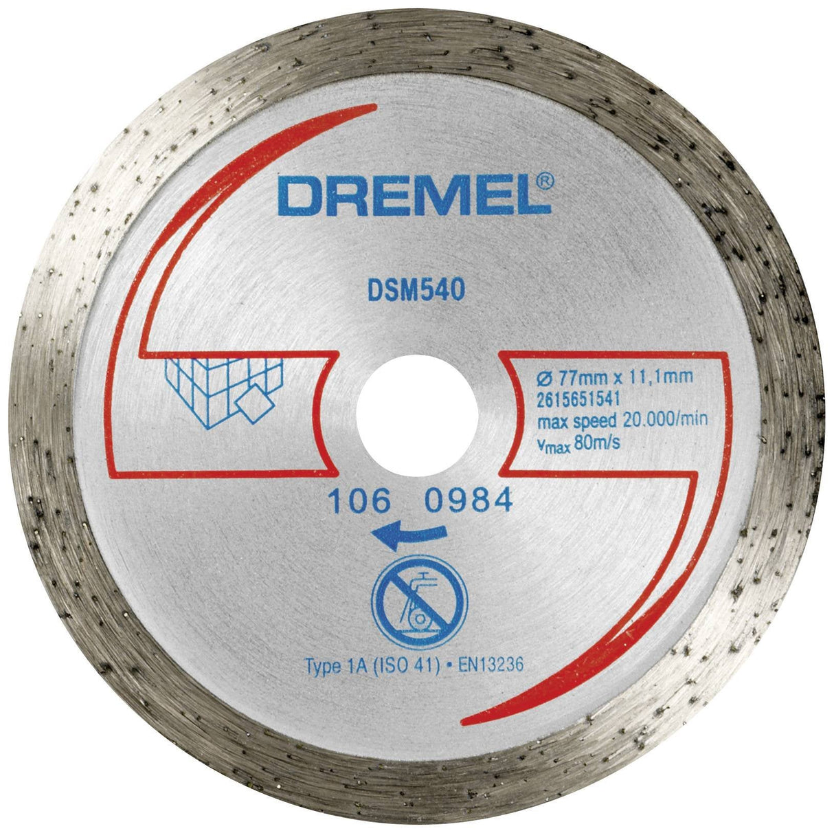Dremel Dsm540 Fliesen-Diamant- Trennscheibe Ve1