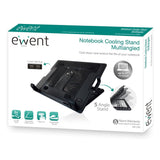 EAN 8032958189997 - Ewent EW1258 almohadilla fría 43,2 cm (17") 1000 RPM Negro imagen 2