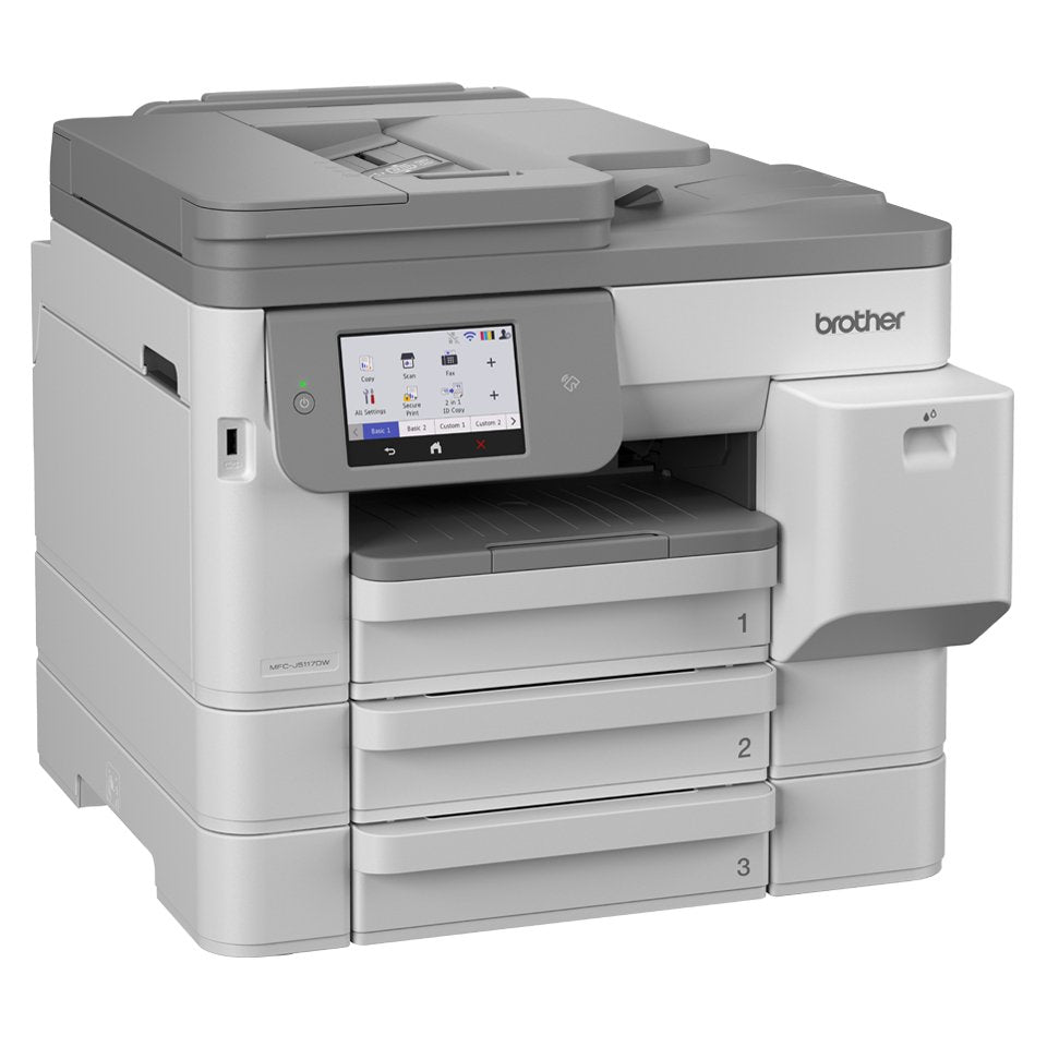 Brother Mfcj5117dw Mfp Jet D Tinta Color A4 28ppm, R-V Integral, Cargador 50p, Ethernet, Wifi,Usb, Lcd 10,9cm, 3bac X 250f
