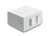 Lwl Patchfeld 6 Port Für Sc Duplex Oder Lc Quad Grau Metall Zur Hutschienen Montage