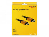 EAN 4043619857265 - DeLOCK 85726 cable HDMI 0,5 m HDMI tipo A (Estándar) Negro, Oro imagen 3