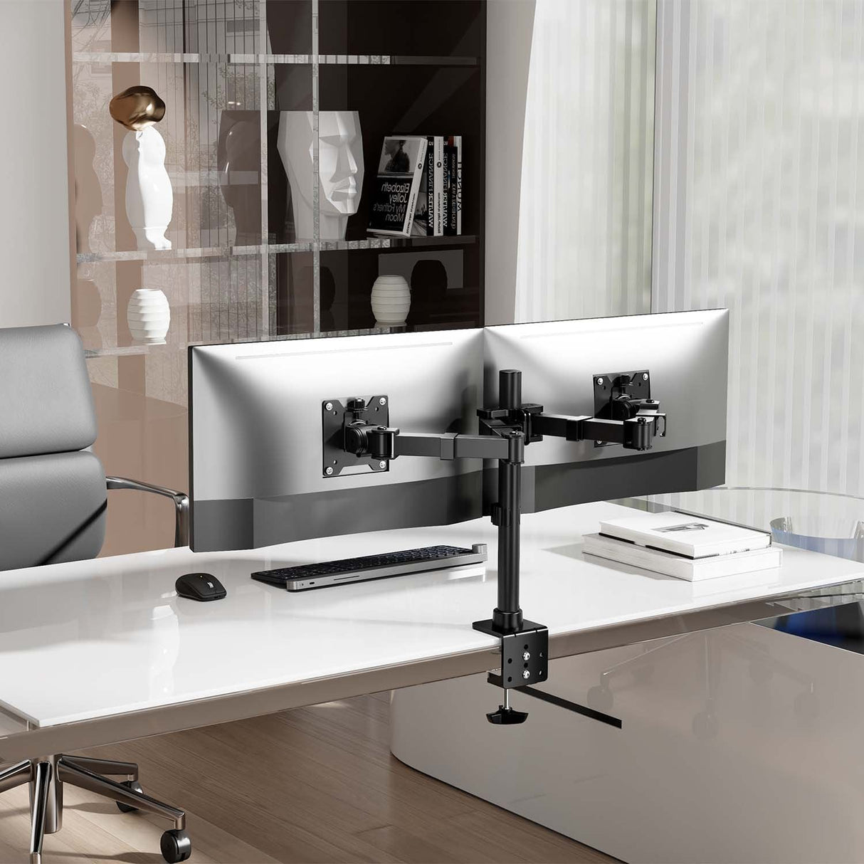 EAN 8435739902837 - AISENS DT35TSR-359 soporte para monitor 88,9 cm (35") Escritorio imagen 4