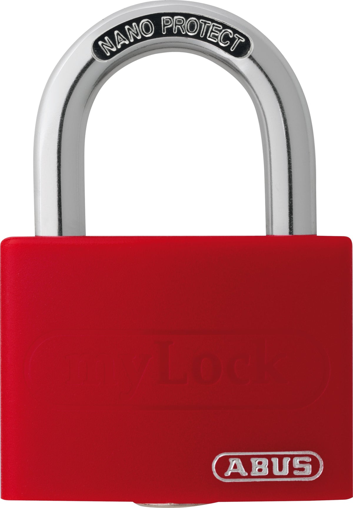 Abus T65al/40 Aluminium-Hangschloss, Rojo