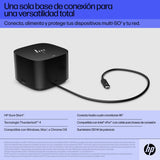 Hp Thunderbolt 120w Docking Station Con Cable Alimentación. Para Uk,Eu. Doc0241a