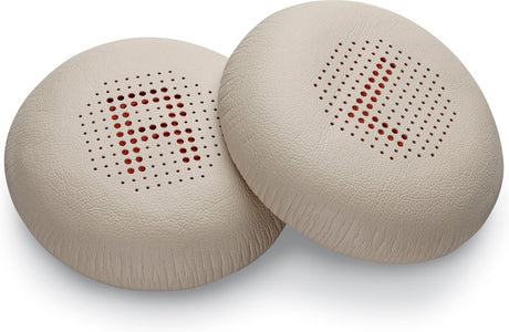 EAN 0197497574432 - Poly Blackwire 7225 Sand Leatherette Ear Cushions (2 Pieces) Juego de fundas protectoras desechables imagen 1