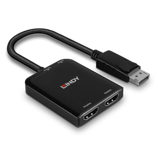 Lindy 38433 Adaptador Displayport 2 X Hdmi