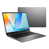 Asus Vivobook 14 Flip Tp3407sa-Flip-Iscsg235x Copilot+ Pc Intel Core Ultra 7 256v Hybride (2-En-1) 35,6 Cm (14) Pantalla Táctil Wuxga 16 Go Lpddr5x-Sdram 512 Go Ssd Wi-Fi 7 (802.11be) Windows 11 Pro Gris