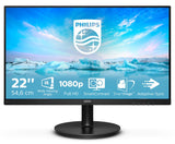 Monitor Philips V-Line 221v8a 21.5' Full Hd Multimedia Negro